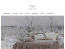 Tablet Screenshot of linumstudio.com